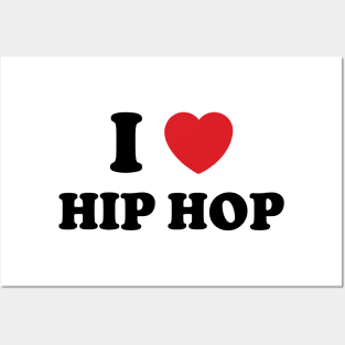 I Heart Hip Hop v2 Posters and Art
